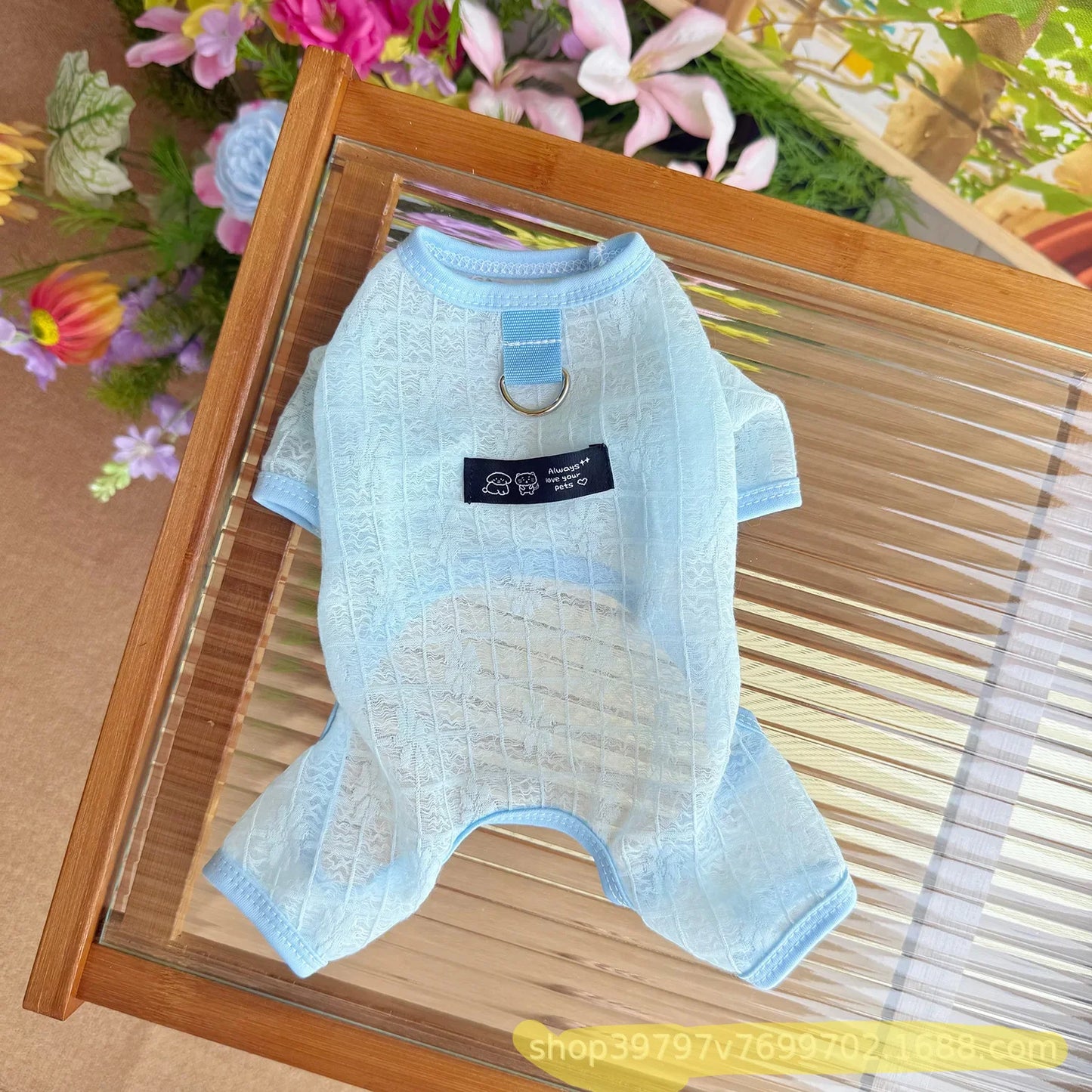 Breathable Summer Dog Jumpsuit | Cooling Pet Clothes for Dogs