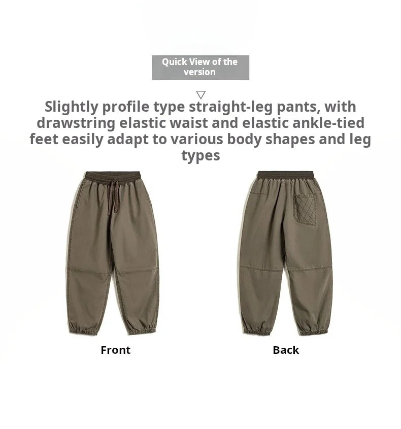 Men's Vintage Casual Drawstring Pants | Ultimate Comfort & Style