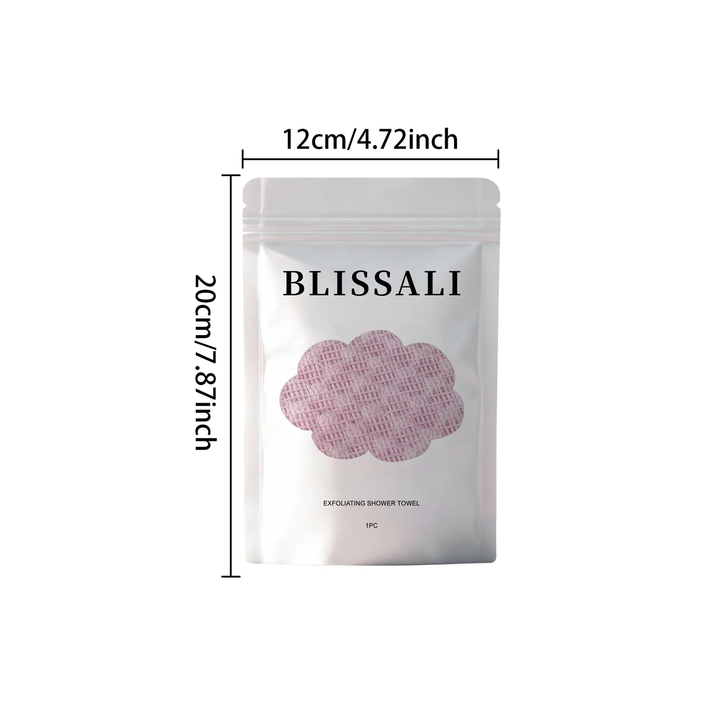 Exfoliating Bath Towel for Gentle Cleansing and Smooth Skin