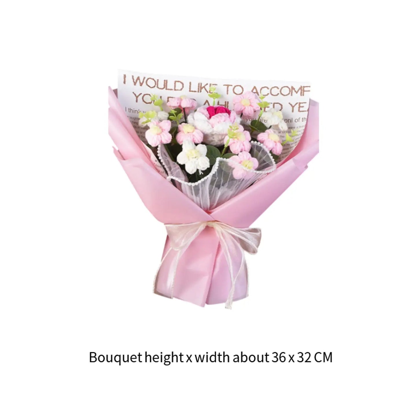 Crochet Flower Bouquet | Perfect Home Decoration & Gift
