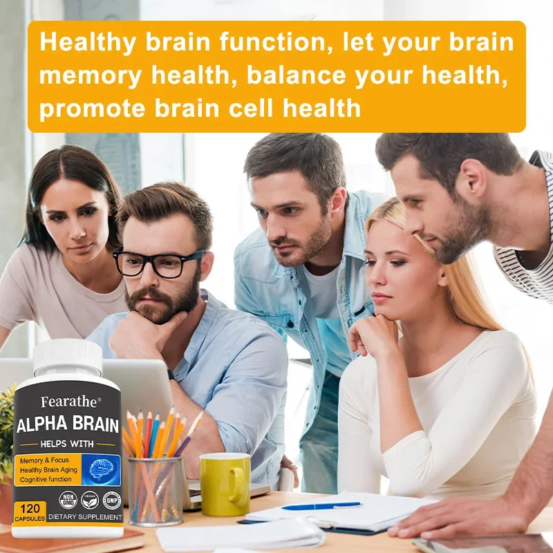 Nootropic Brain Supplement for Memory & Mental Clarity