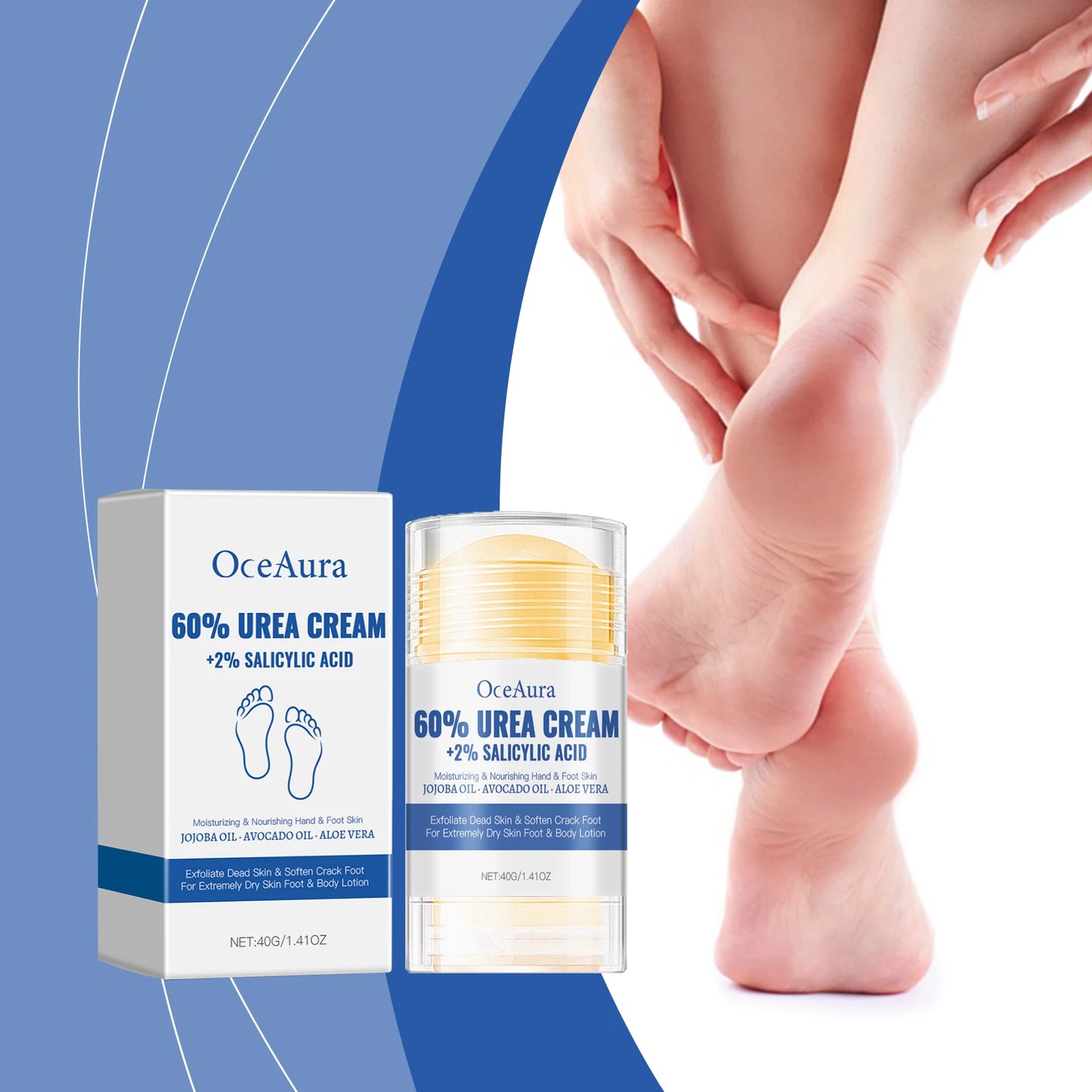 60% Urea Feet Cream for Extreme Dry Skin Relief and Nourishment