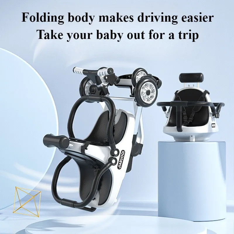 Lightweight Double Stroller with Canopy for Infants & Toddlers
