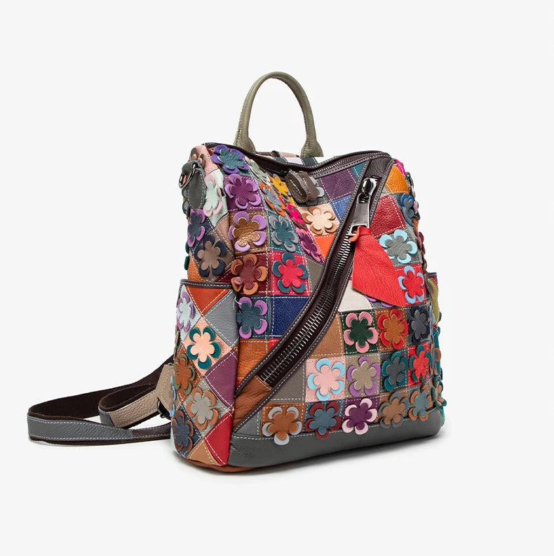 Stylish Leather Travel Backpack for Women | Versatile & Chic