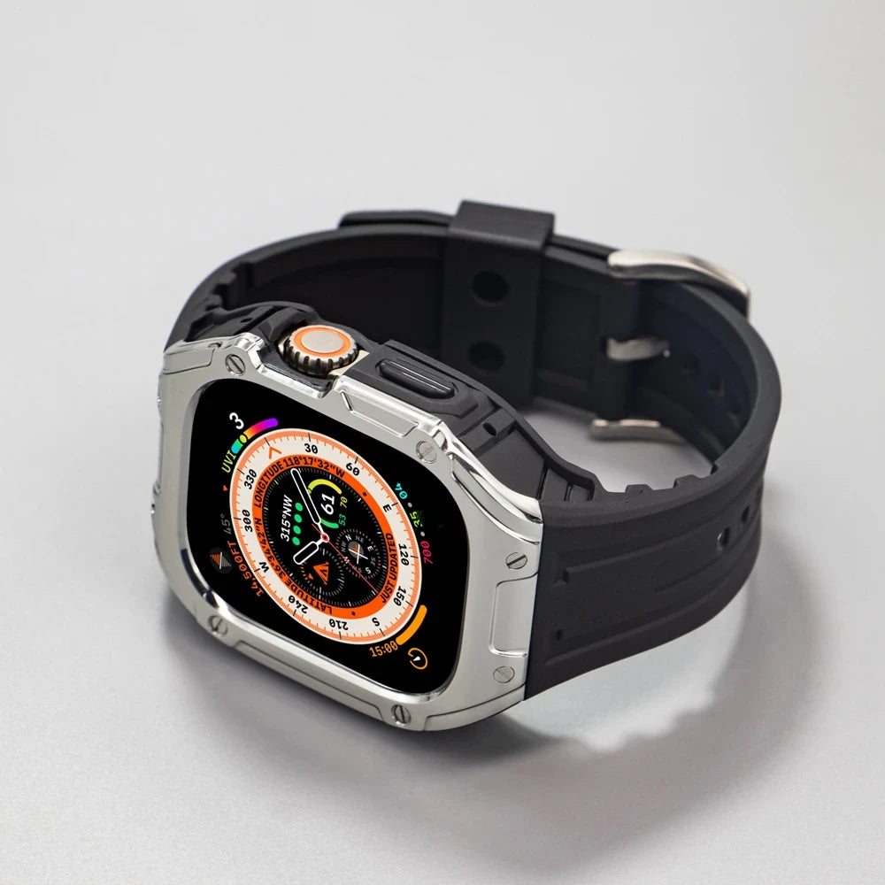 TPU Case and Sport Rubber Strap for 49mm Smartwatch | Durable & Stylish