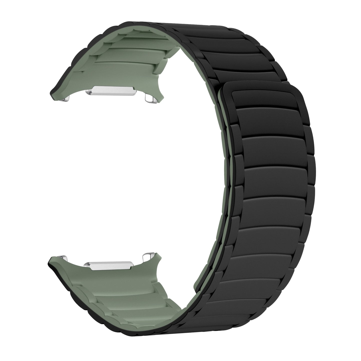 Magnetic Silicone Band for a Comfortable Smartwatch Experience