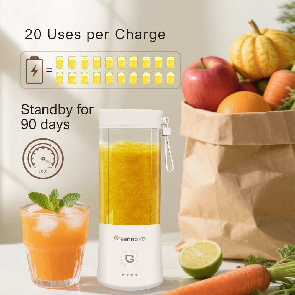 Portable Electric Blender | Multifunctional Mini Juicer for Smoothies