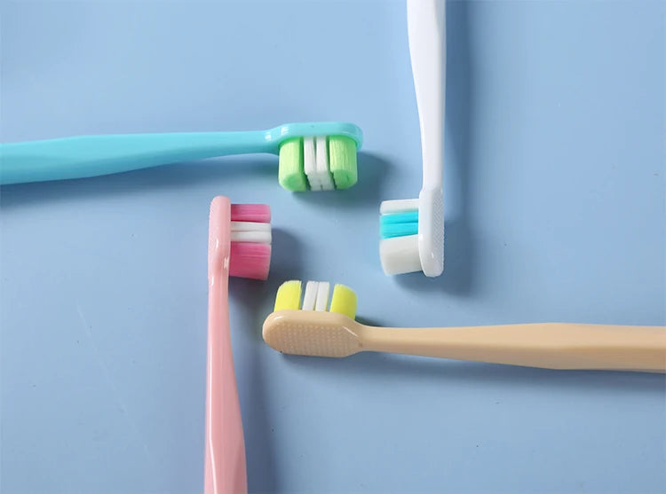 4 Soft Bristled Toothbrushes | Enhanced Oral Hygiene for Adults