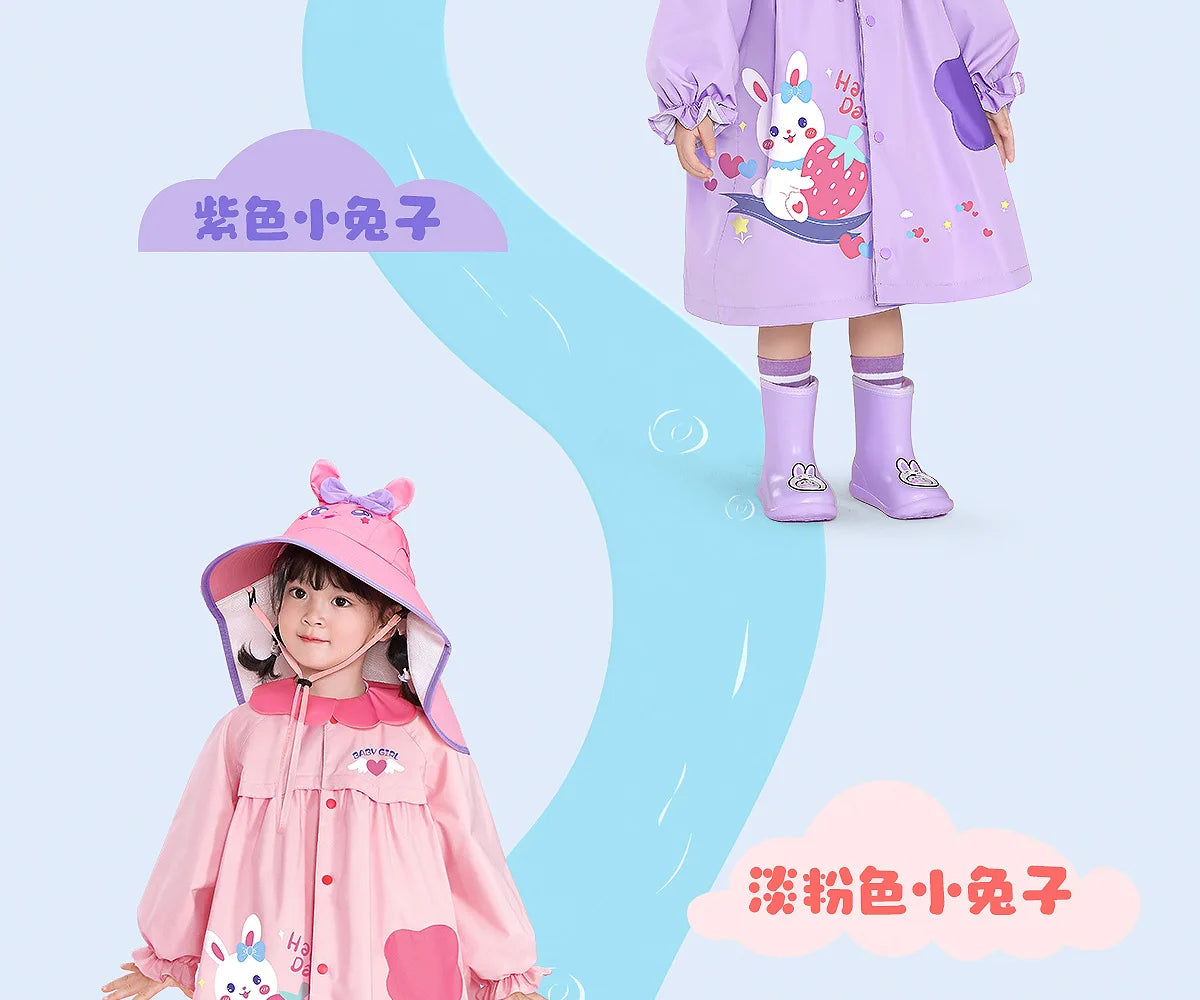 Dual-Use Children's Raincoat | Perfect for Rainy or Sunny Days