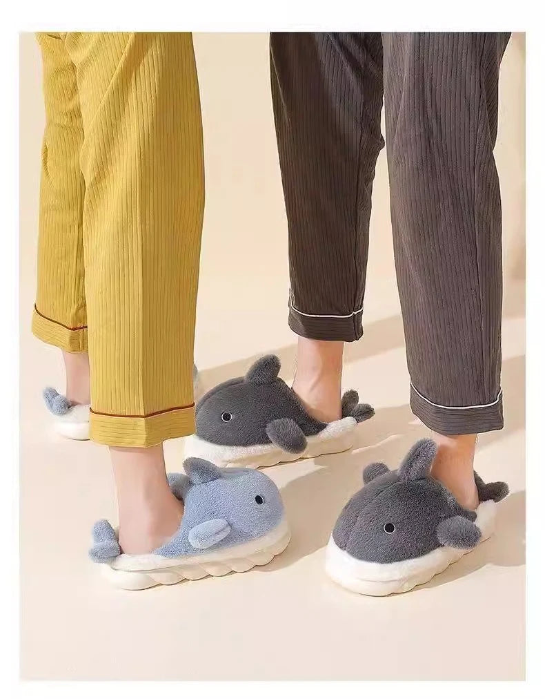Winter Waterproof Corduroy Cotton Slippers | Cozy Indoor Footwear