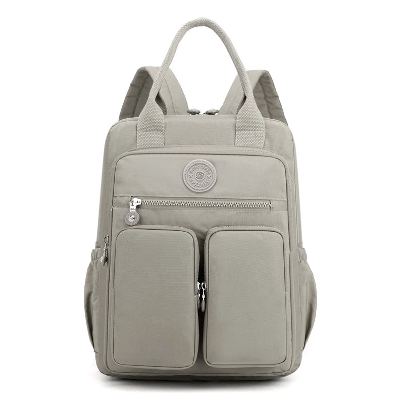 Stylish Multi-Pocket Waterproof Backpack for Women | Travel & School