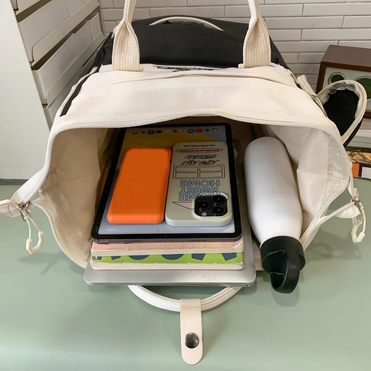 Large-Capacity College Backpack | Stylish & Functional Design
