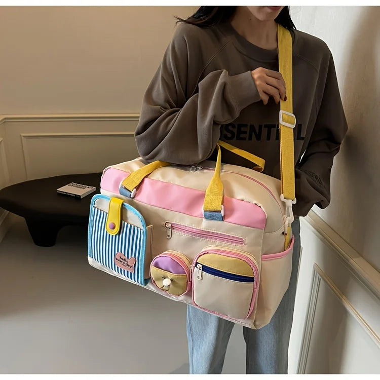 Lightweight Travel Bag for Women | Stylish Gym & Weekend Duffel