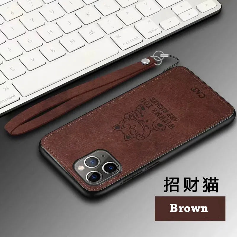 Funda protectora para iPhone de tela clásica | Cierre magnético y cobertura total