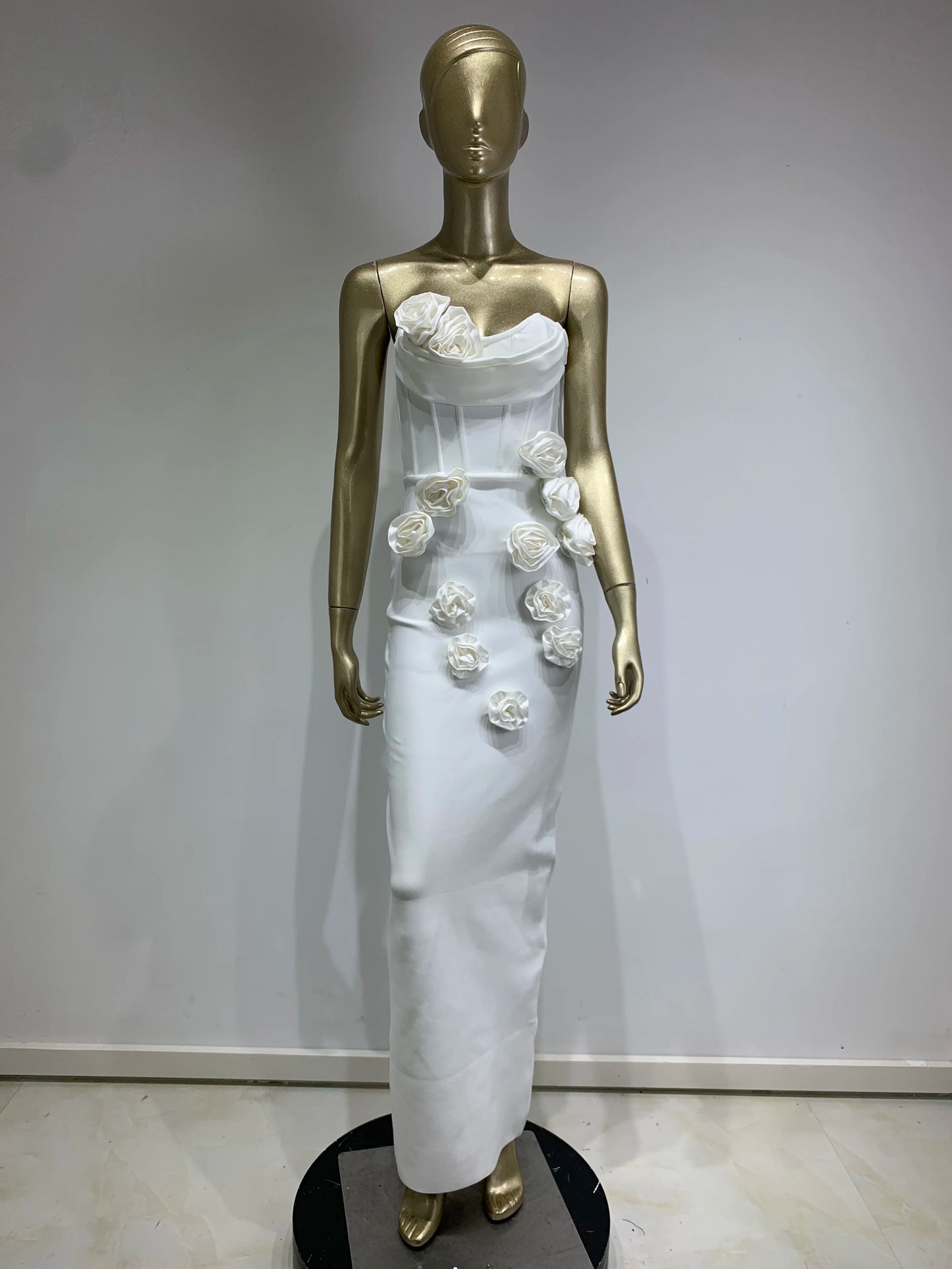 Women's Elegant Strapless Backless Bodycon Dress | Perfect Evening Wear