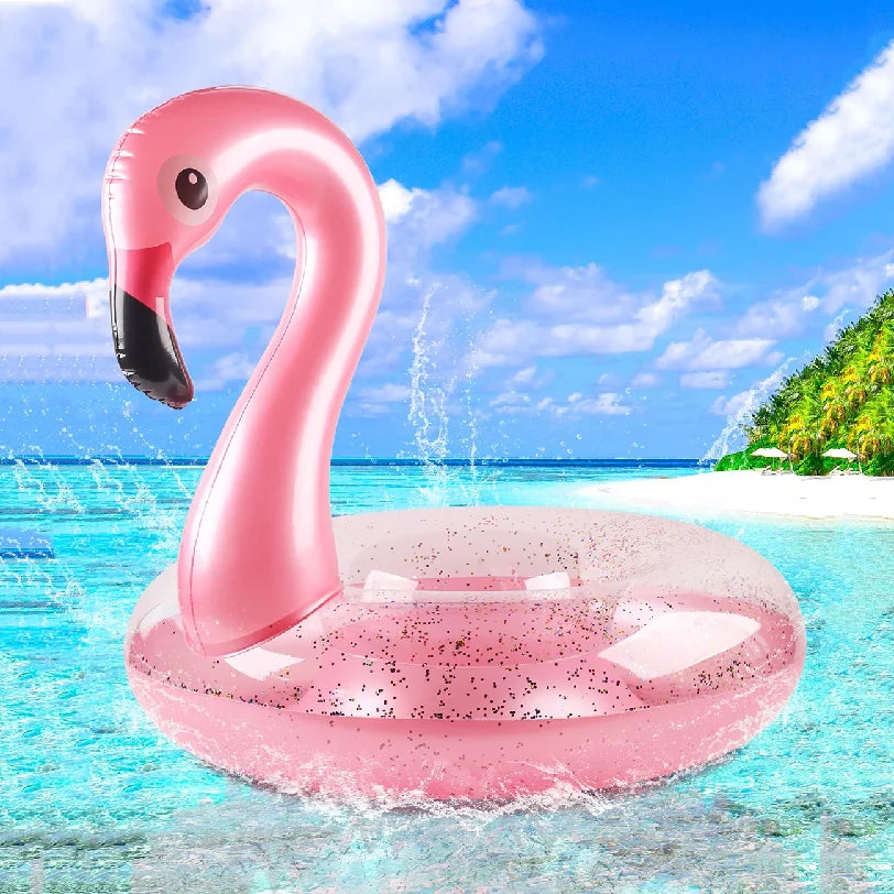 Flamingo Pool Float | Fun Inflatable Raft for Summer Parties