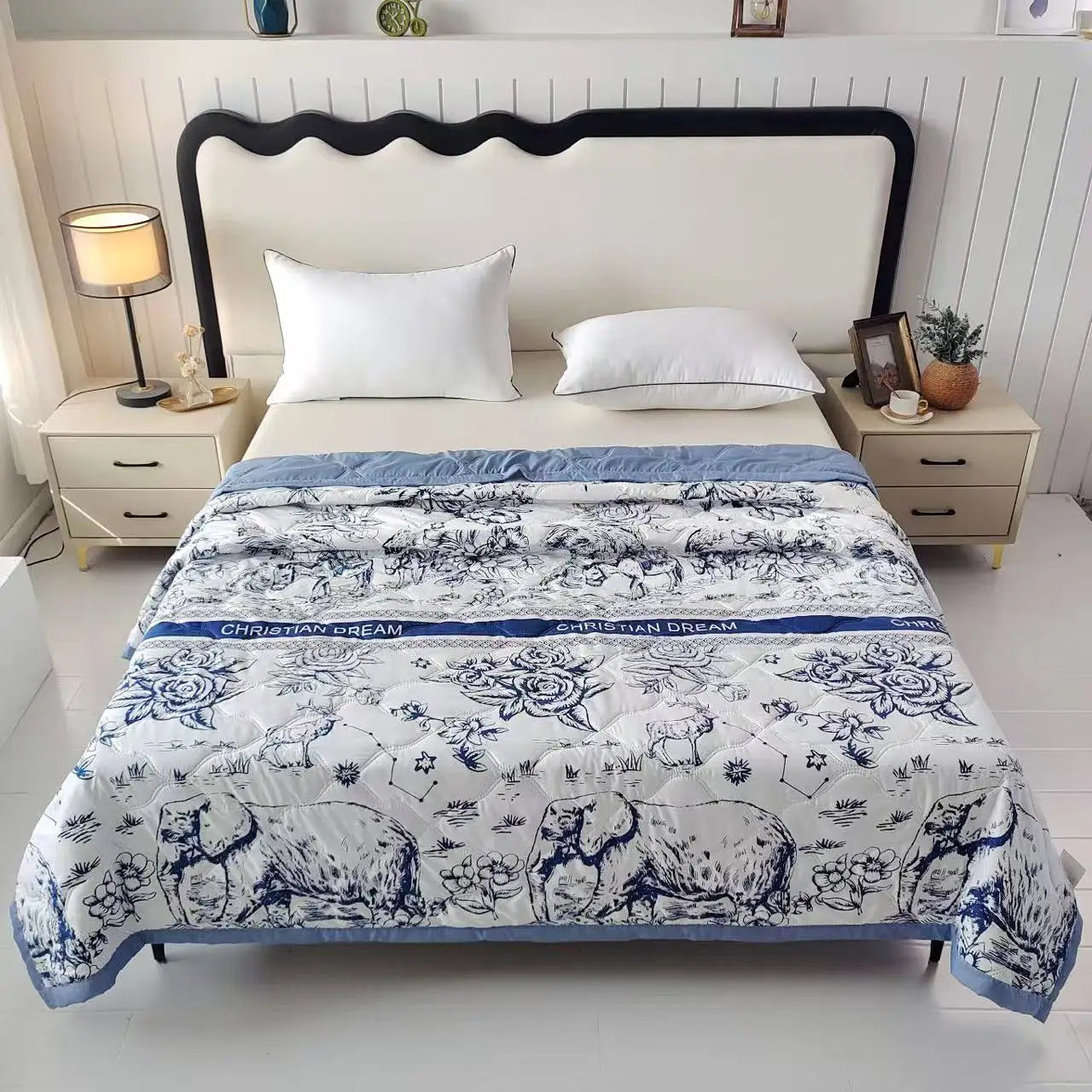 Cool Summer Quilt | Soft, Breathable Air Conditioner Blanket