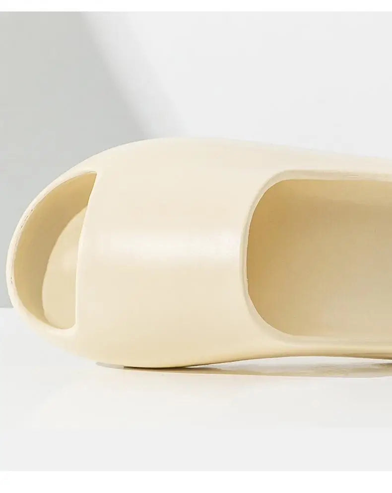 Women's Cloud Thick-Soled Coconut Slippers | Summer Bath Slides
