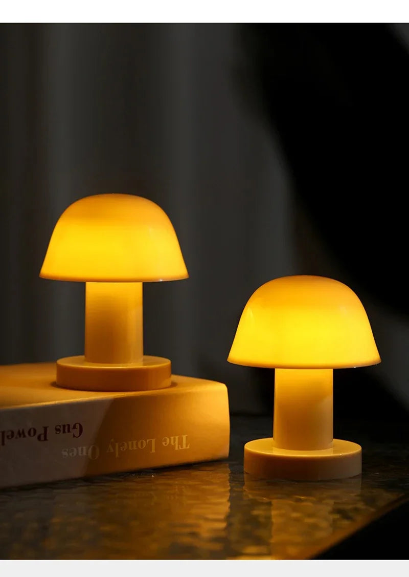 Creative Mushroom LED Night Light | Portable Cozy Decor