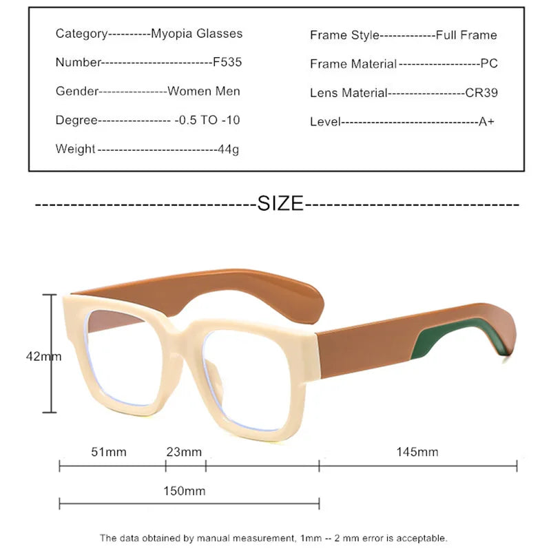 Custom Prescription Glasses for Myopia & Astigmatism | Comfort & Clarity