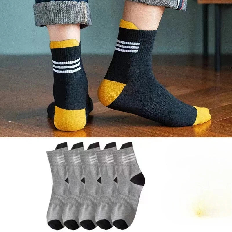 Men's Comfortable Mid-Length Sport Socks | 10 Pairs of Warm Style 2026