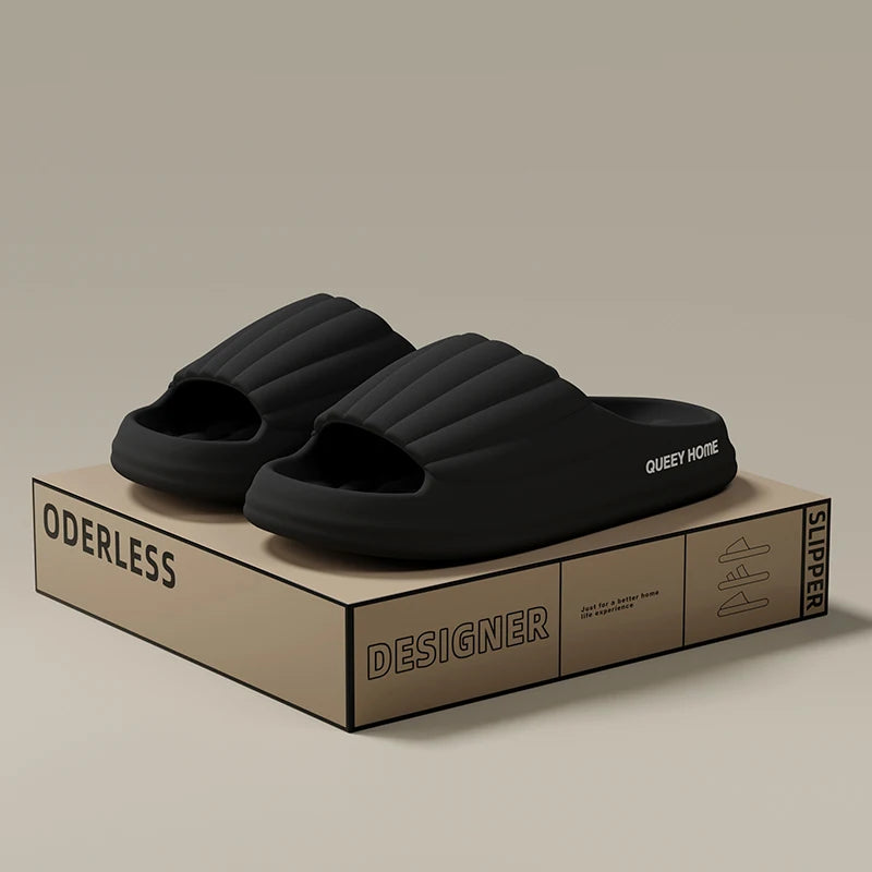 Stylish Women's Thick Sole Slippers | Cloud-Like Comfort