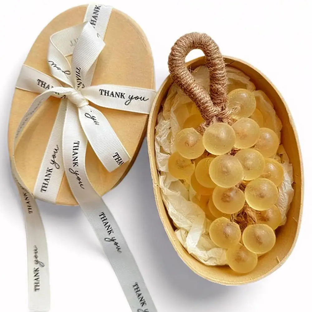 Crystal Clear Grape Shaped Soap Bar | Natural Fragrant Bathing