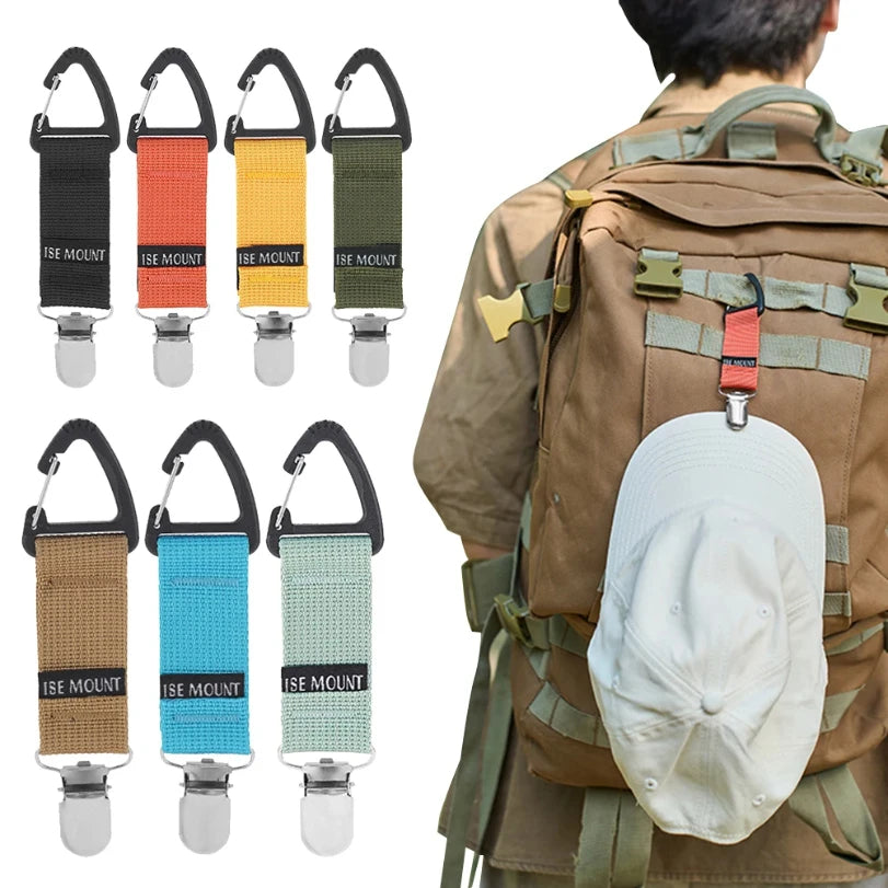Portable Outdoor Hat Clip | Practical Travel Cap Holder