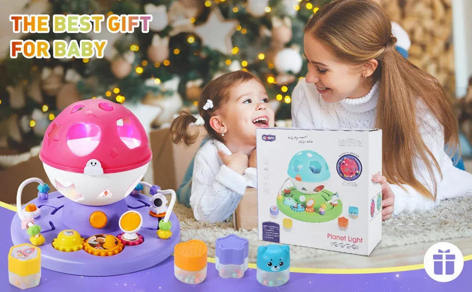 Light Up Baby Toys | Engaging Montessori Shape Sorter for Play