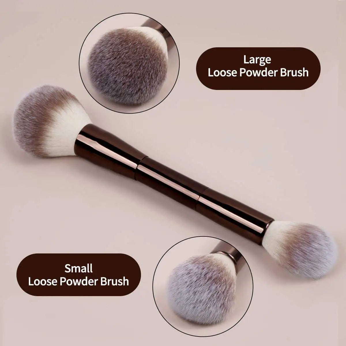 7pcs Double Sided Kabuki Makeup Brush Set | Flawless Finish