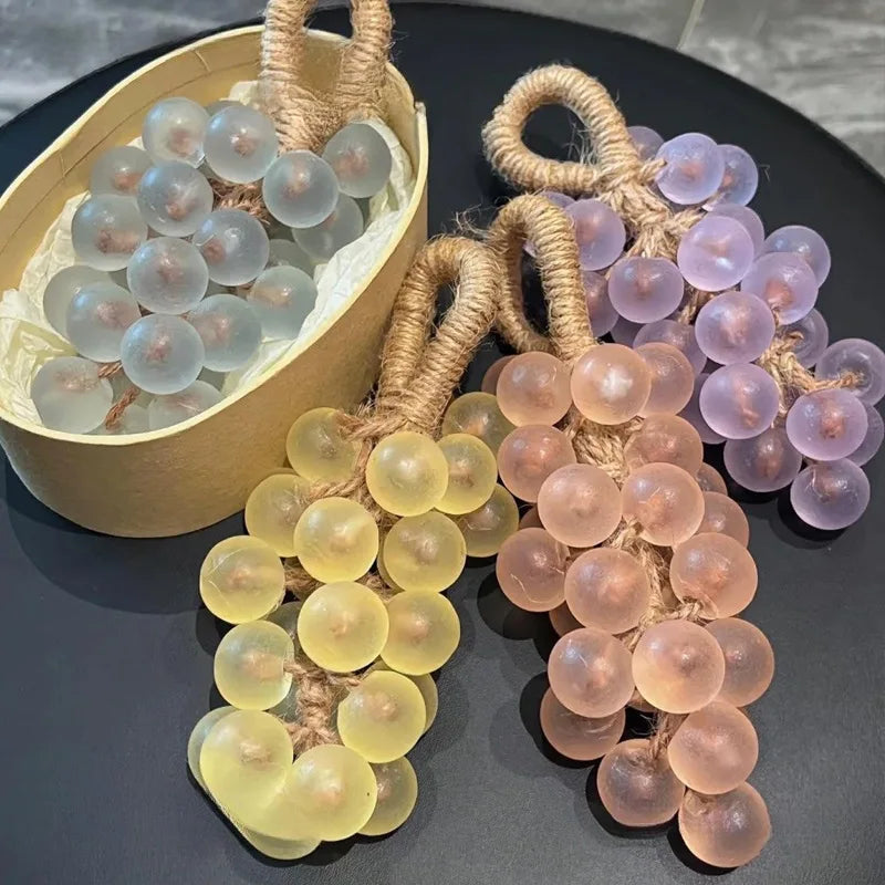 Crystal Transparent Grape Air Freshener Soap | Bathroom Decor