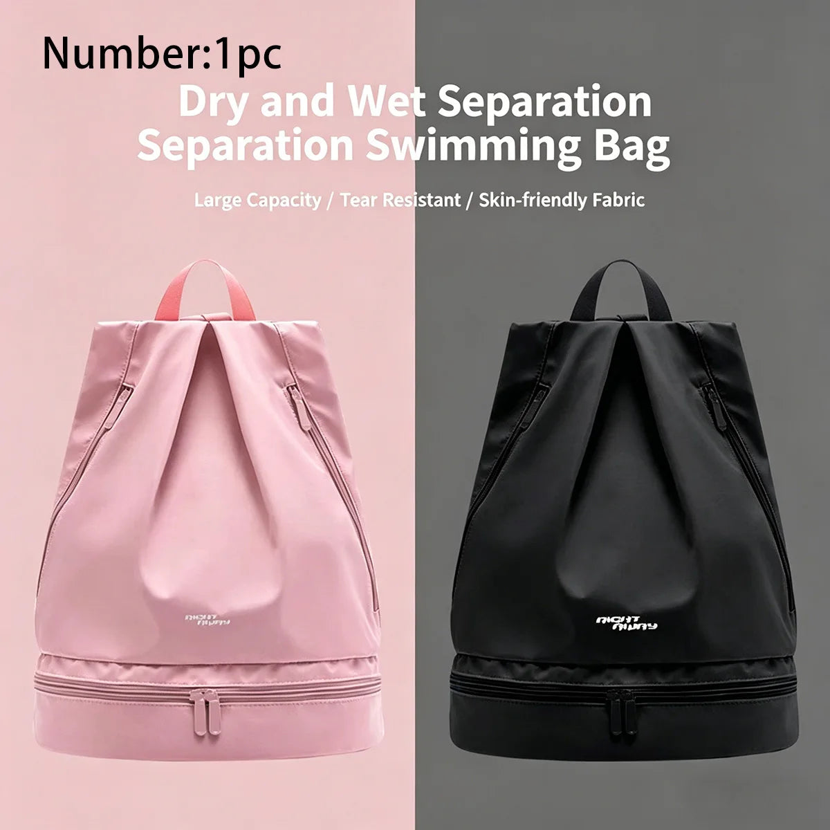 Waterproof Fitness Sports Backpack for Swimming Gear Storage