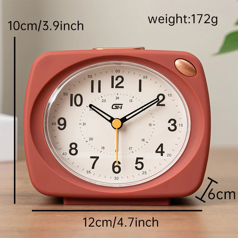 Modern Music Alarm Clock with Snooze and Night Light Function