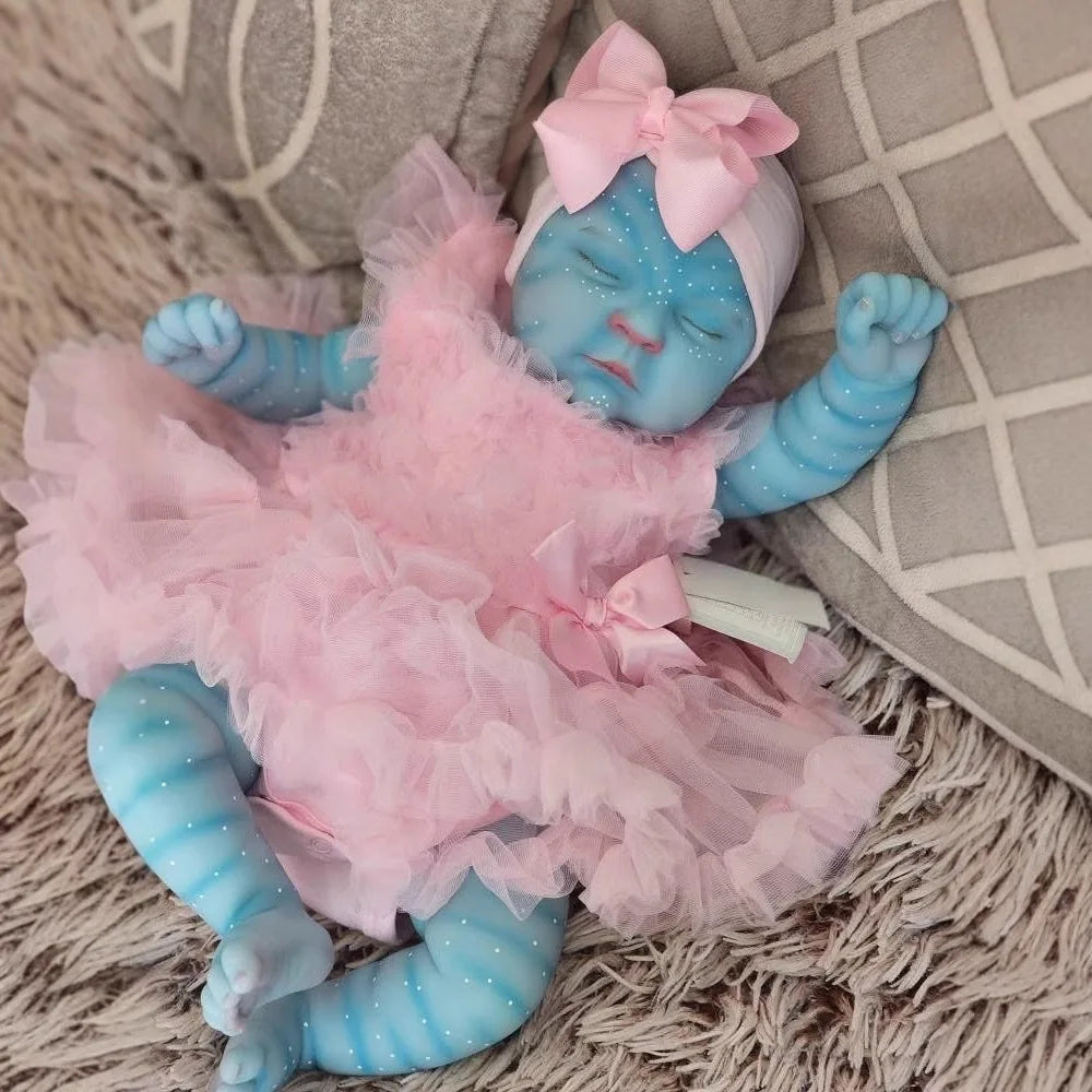 Muñeca Bebé Reborn Realista de 19 Pulgadas | Juguete Coleccionable de Vinilo Hecho a Mano