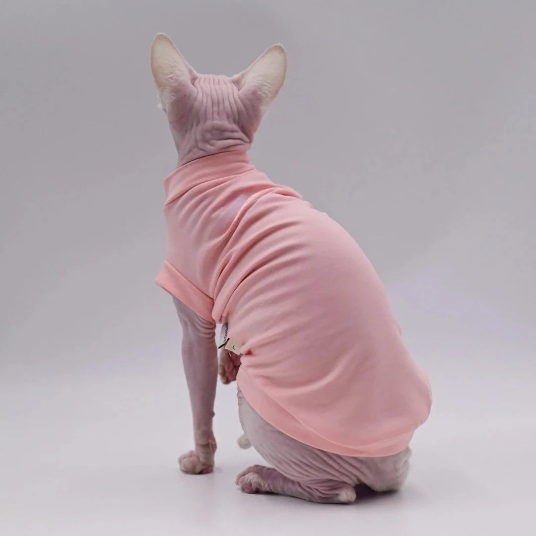 Cooling Summer Vest for Hairless Cats | Ultra-Soft Cotton Comfort