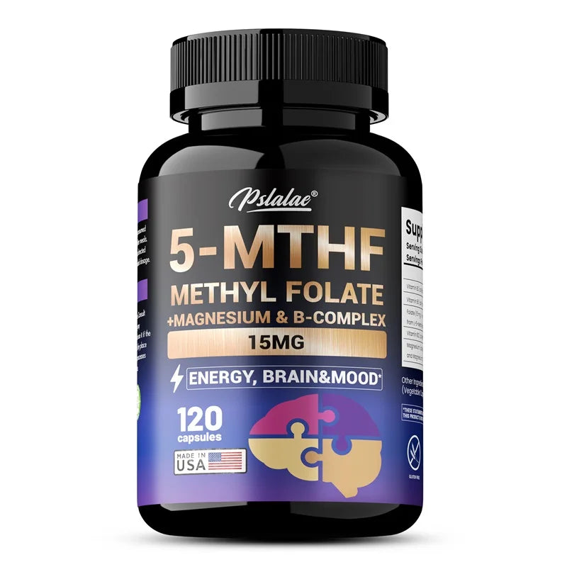 5-MTHF Methylfolate Supplement for Energy and Cognitive Support