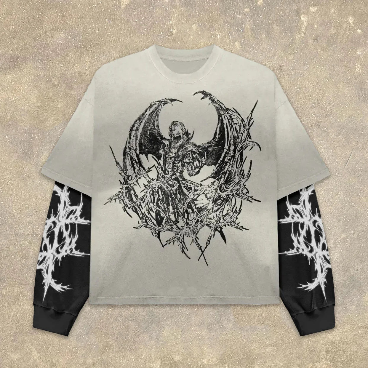 Men's Vintage Gothic Pullover Sweatshirt | Stylish & Cozy