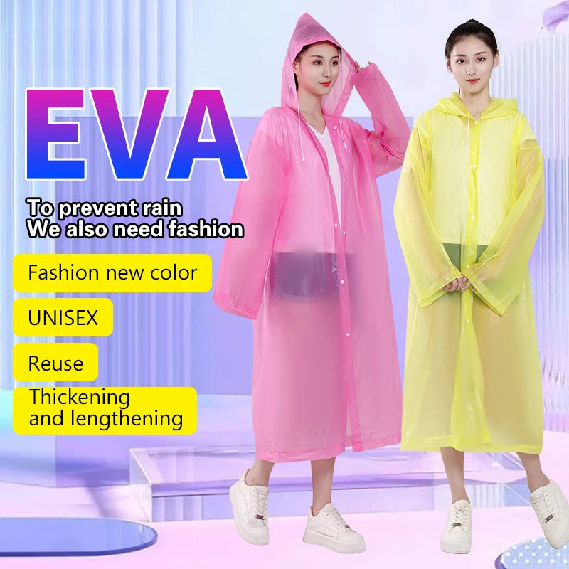 Impermeable de EVA para todas las edades | Chaqueta perfecta para exteriores