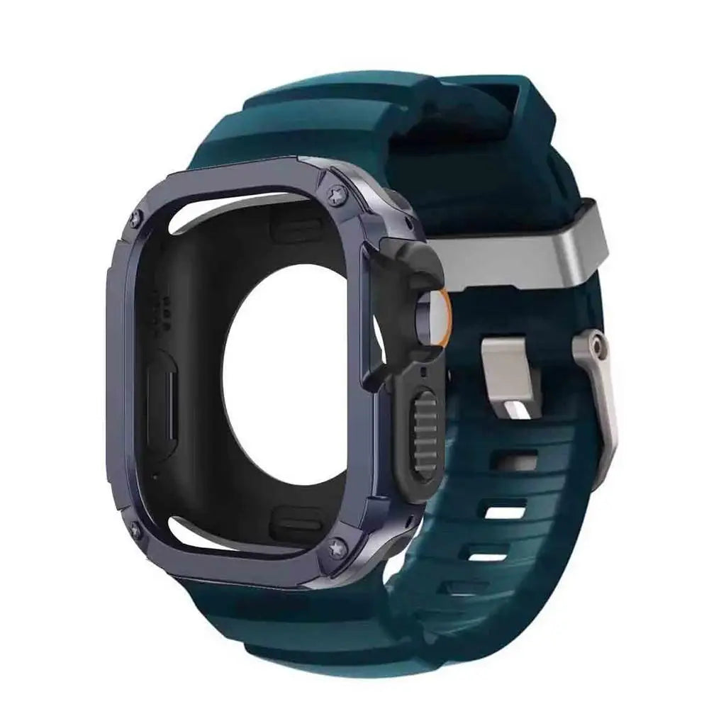 Waterproof Silicone Strap and Case for Smartwatches | Durable & Stylish