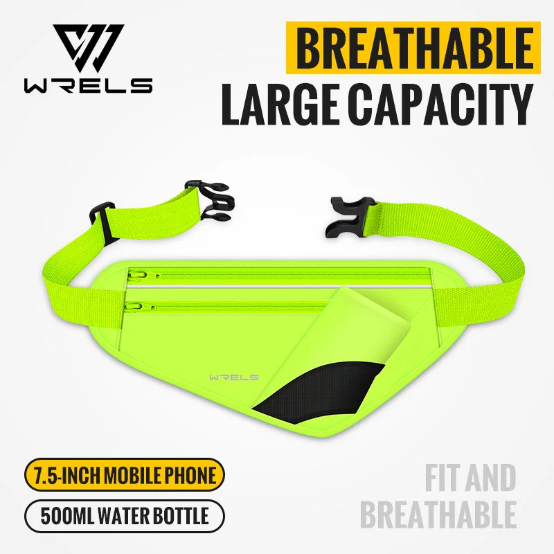 Adjustable Running Hydration Belt with Water Bottle Holder