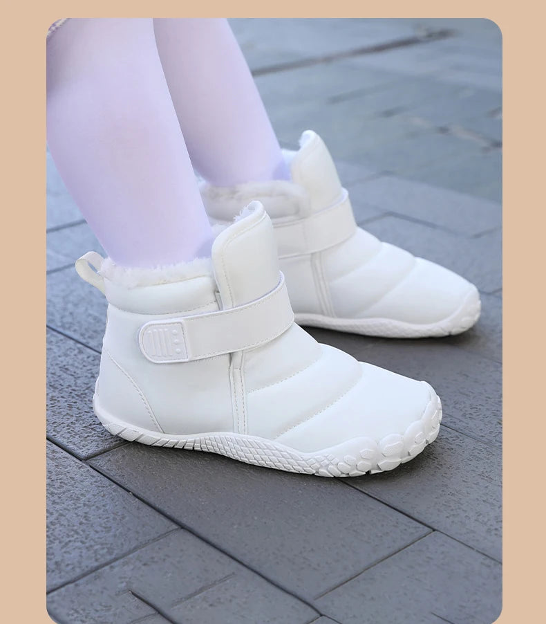 Kids Waterproof Snow Boots | Comfortable & Warm Fur Lined Boots