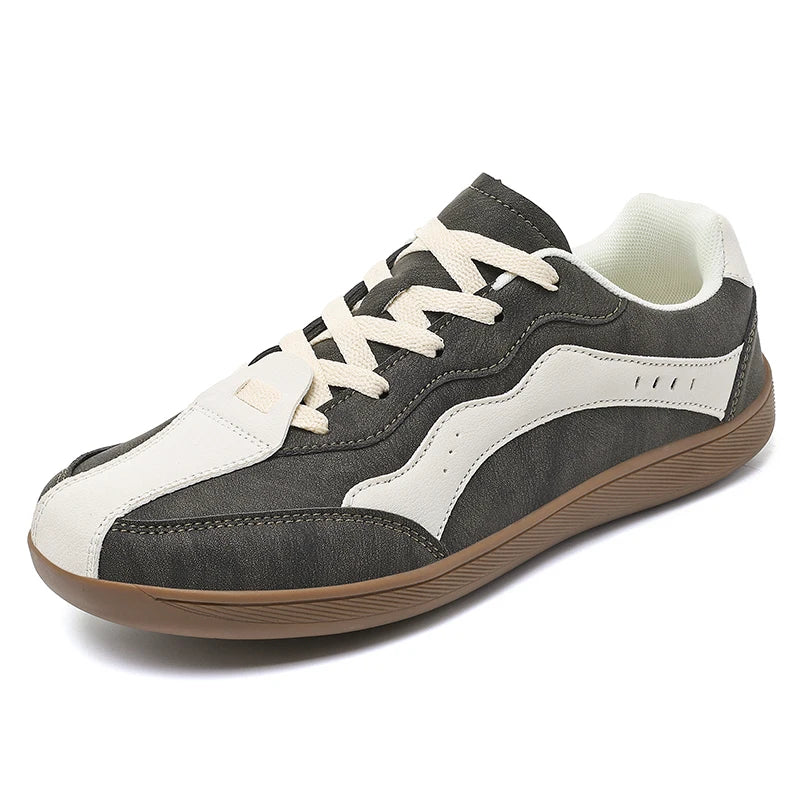 Men's Casual Wide Toe Box Sneakers | Comfortable Non-Slip Trainers