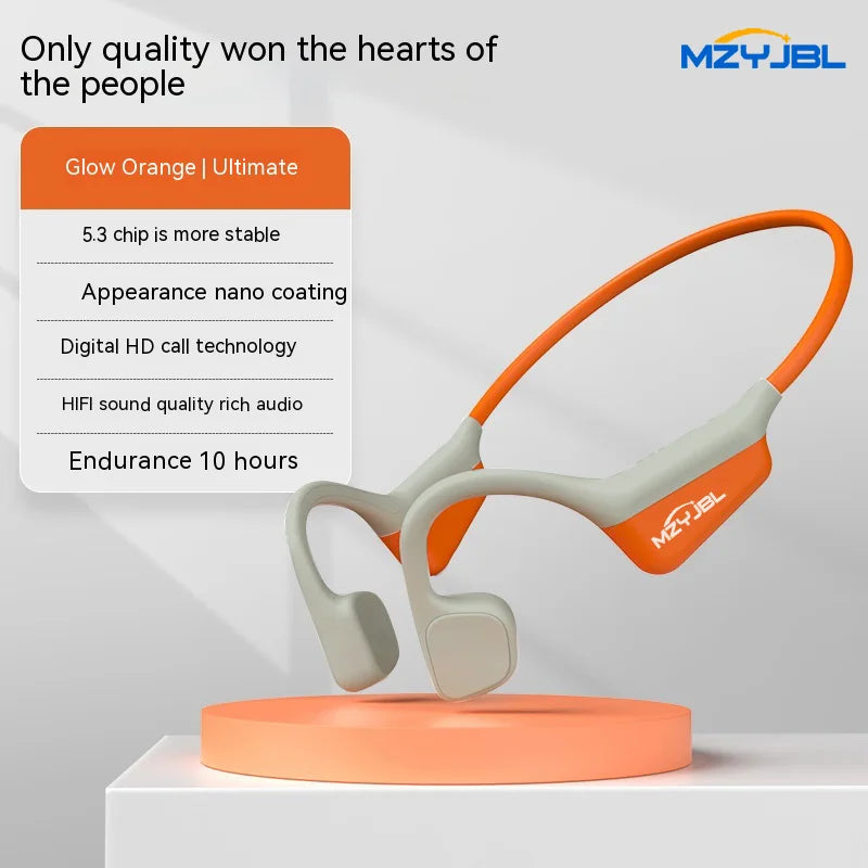Bone Conduction Wireless Headphones | HiFi Sound Sport Earbuds
