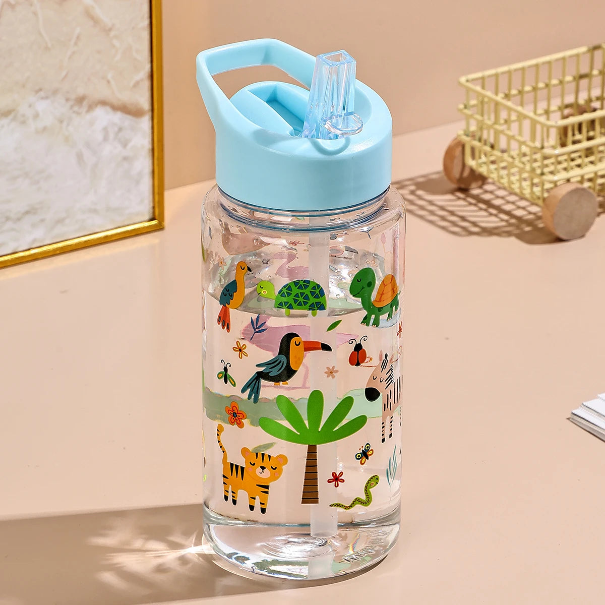 Cute Dinosaur Ice Cream Water Bottle | Portable and Fun for Outdoors