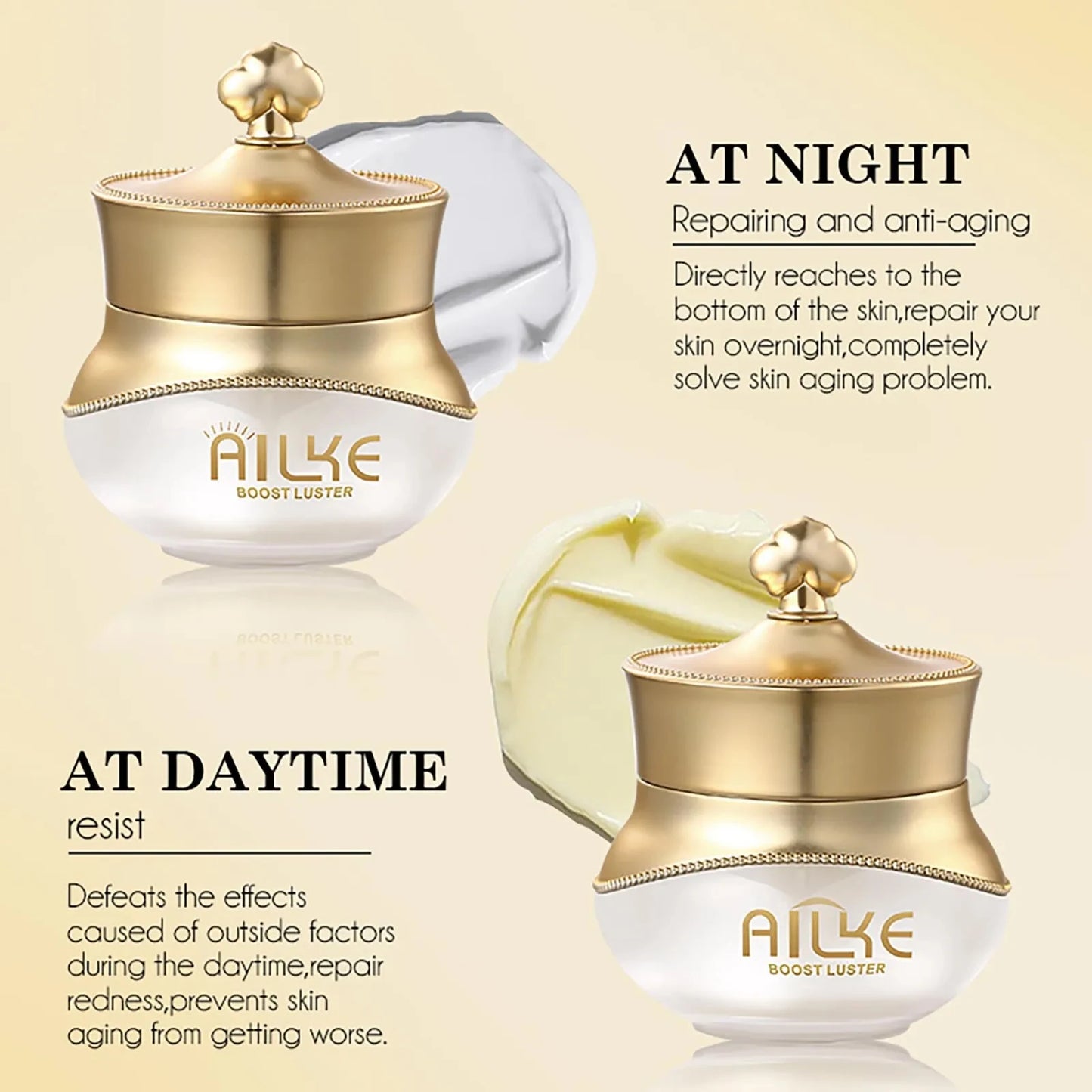 Whitening Anti-Wrinkle Face Cream Set | Collagen & Hyaluronic Acid