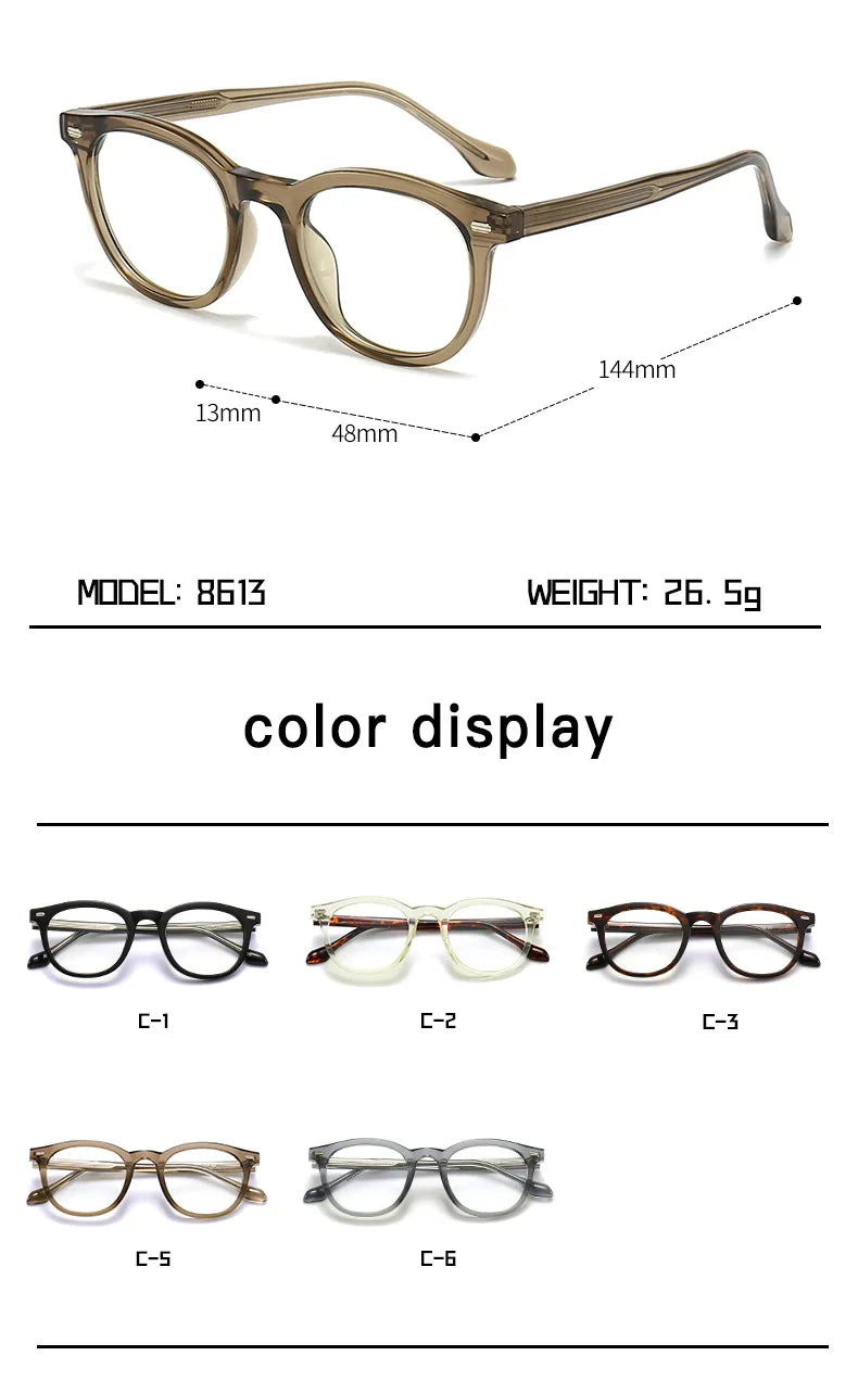 Chic Retro Prescription Glasses for Men & Women | Free Shipping