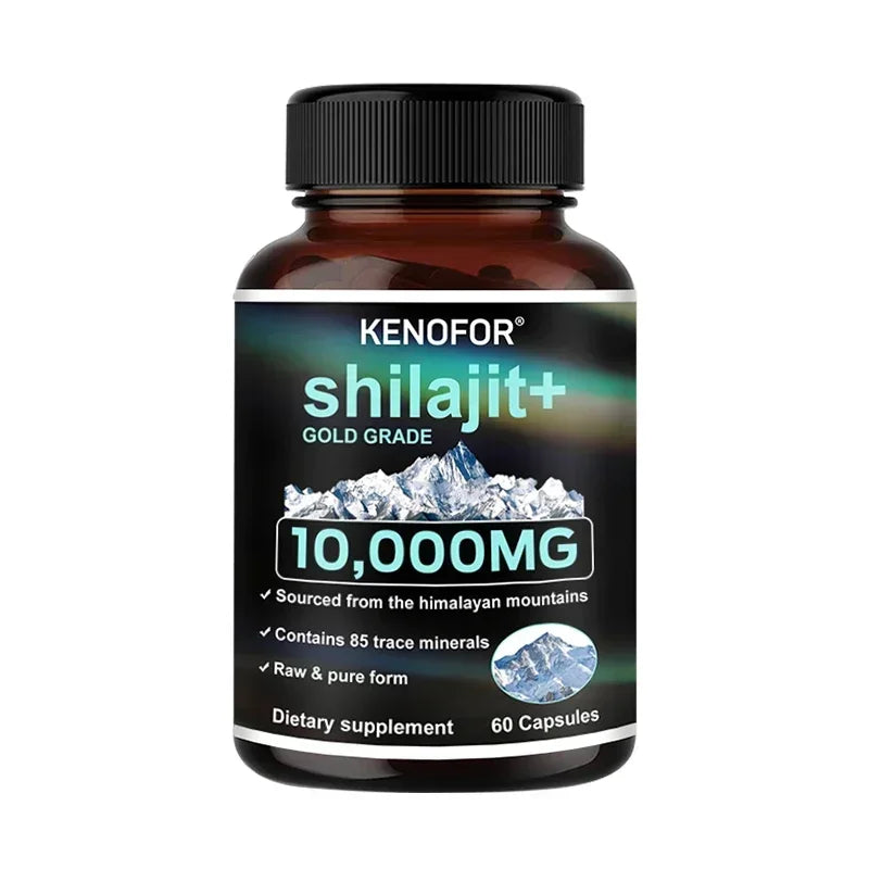 Pure Himalayan Shilajit Capsules | Natural Energy & Minerals Boost