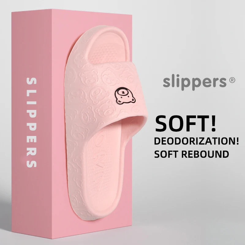 Non-Slip Women's Indoor Summer Slippers | Comfortable Bathroom Sandals