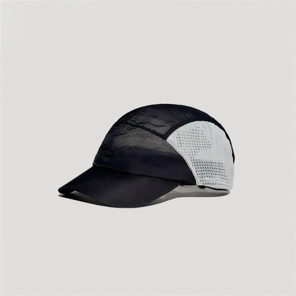 Lightweight Color Block Mesh Baseball Cap for Summer Sports