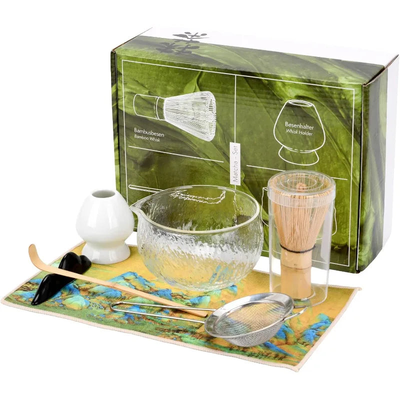 7pcs Japanese Matcha Tea Ceremony Set | Authentic Traditional Experience